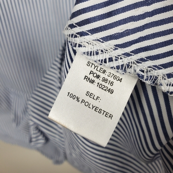 Skies Are Blue Embroidered Stripe Tank - Picture 7 of 8